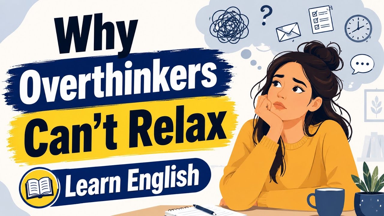 💭 Overthinking Is Ruining Your Life | Bellissimo English