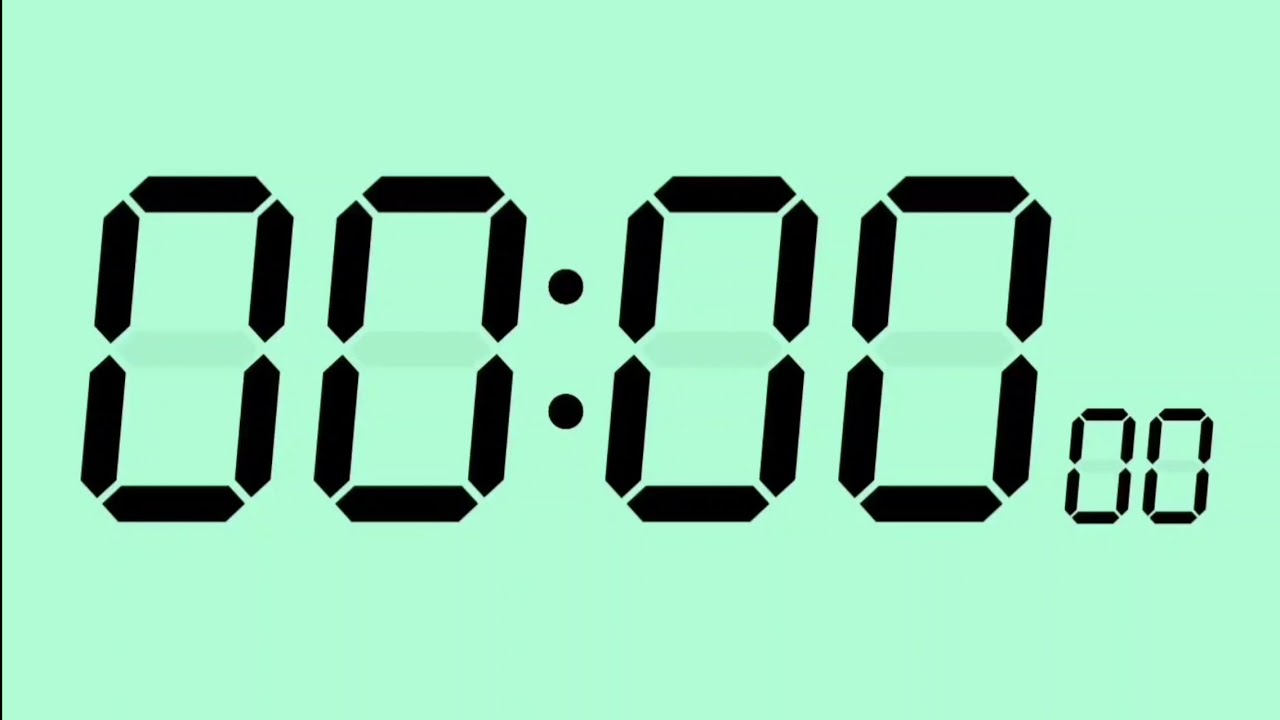 20 Minute Stopwatch | Fast Milliseconds & Ticking Sound #countup #stopwatch #timer 