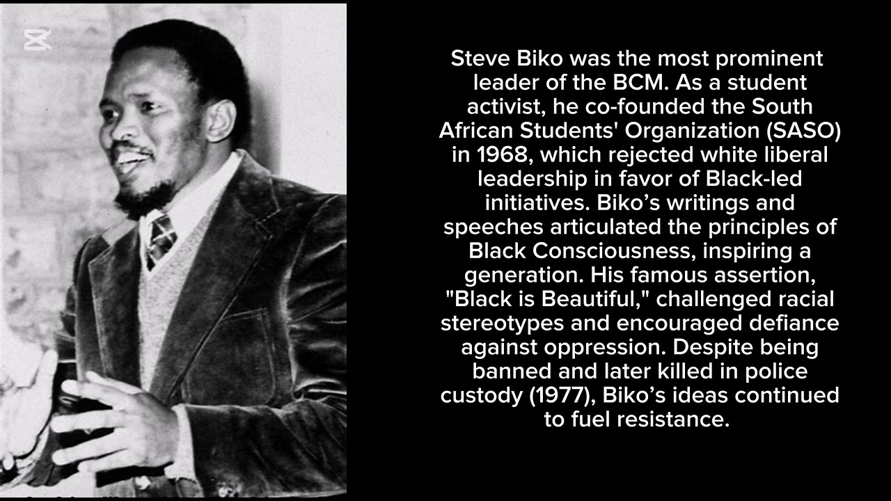 Black Consciousness Movement | Essay | Grade 12