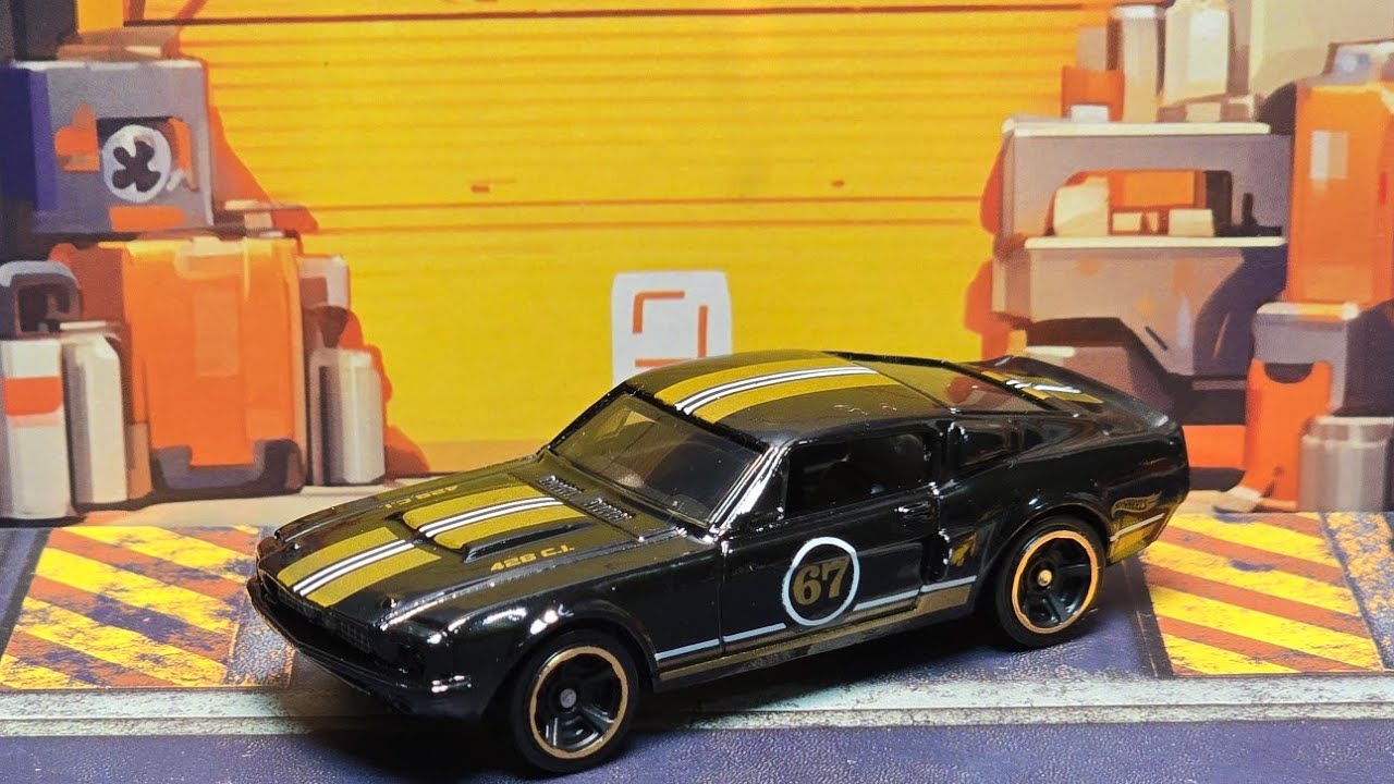Распаковка потрясающего Shelby GT500 от Hotwheels
