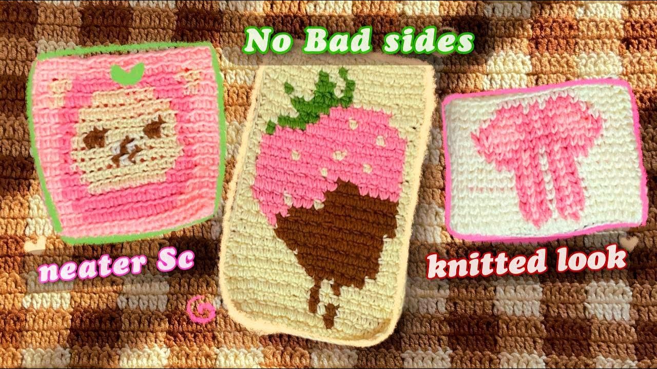 HOW TO CROCHET better PIXELARTS!