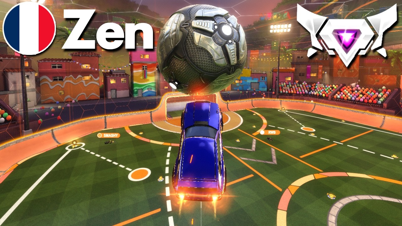 ZEN ASTOUNDING Rocket League Gameplay (SSL 2v2)