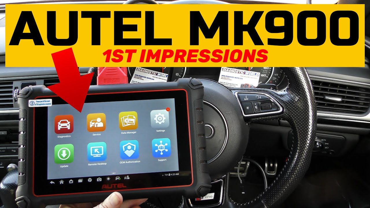 A Quick Tour of the Autel MK900 Screens - Our 1st Impressions Review