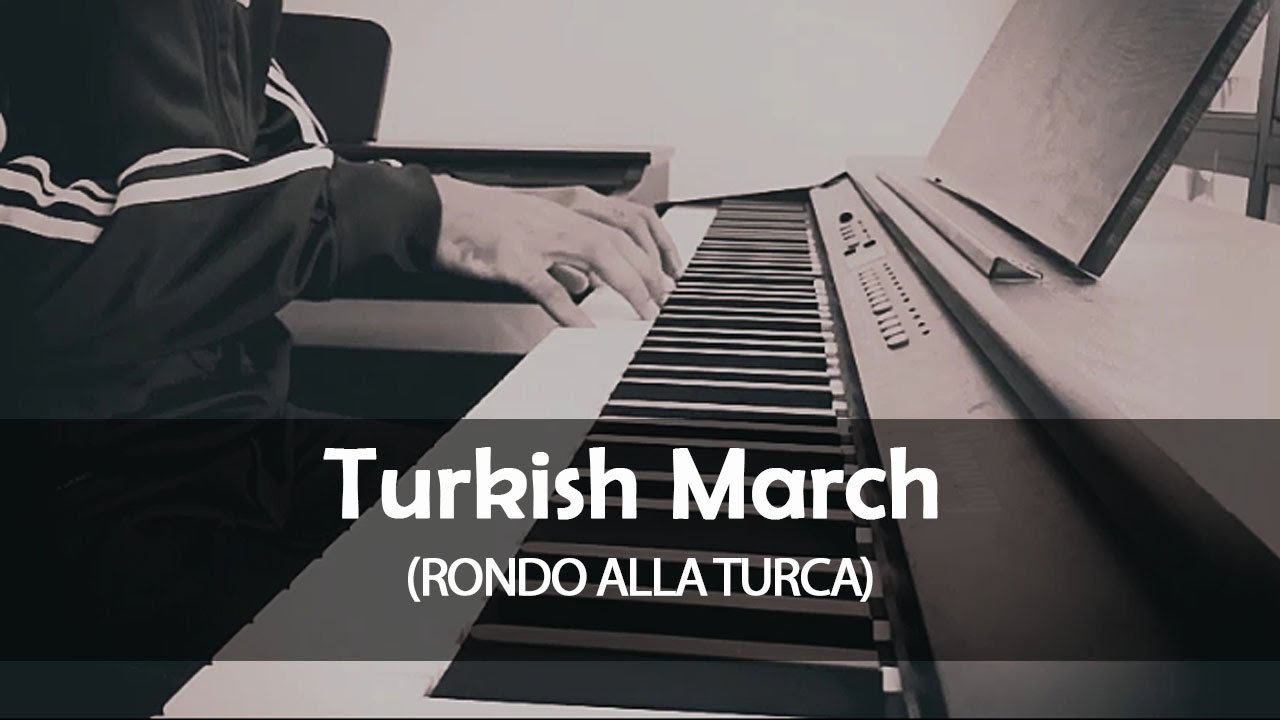 Best Mozart piano piece-Turkish March(Rondo Alla Turca) by Bavadolf piano