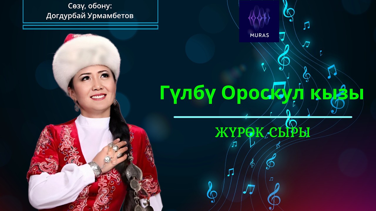 Гүлбү Ороскул кызы – ЖҮРӨК СЫРЫ (тексти менен)