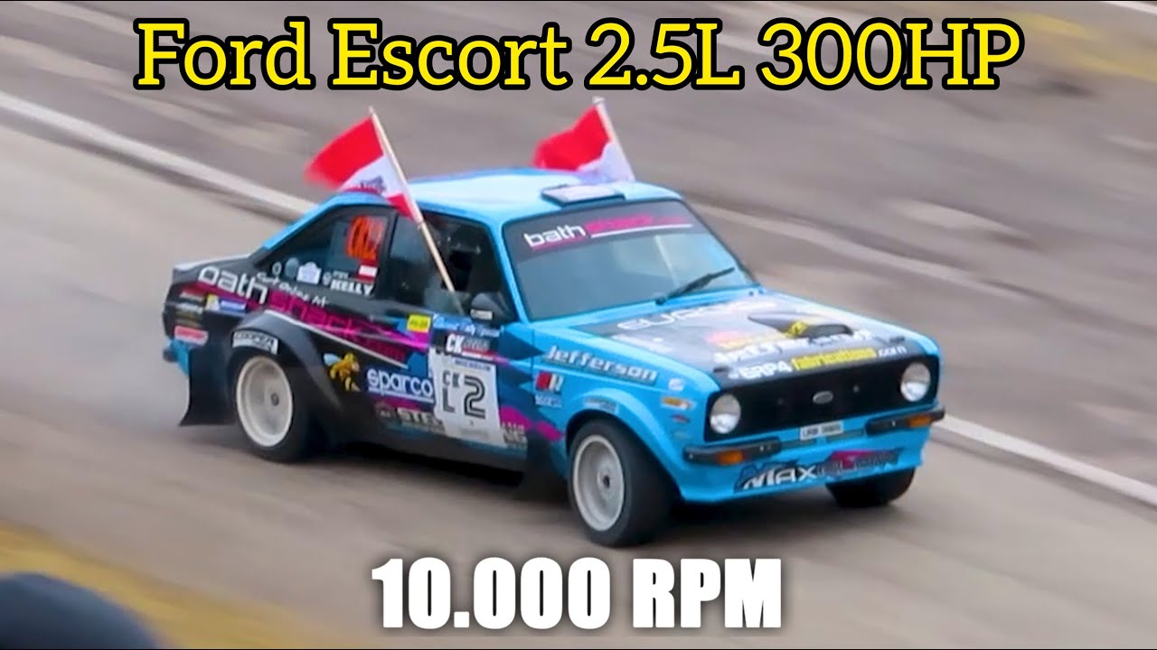 Ford Escort MK2 | Millington 2.5L I4 Over 300HP Engine | Sideways, Jump, Revs | Rally Legend 2021