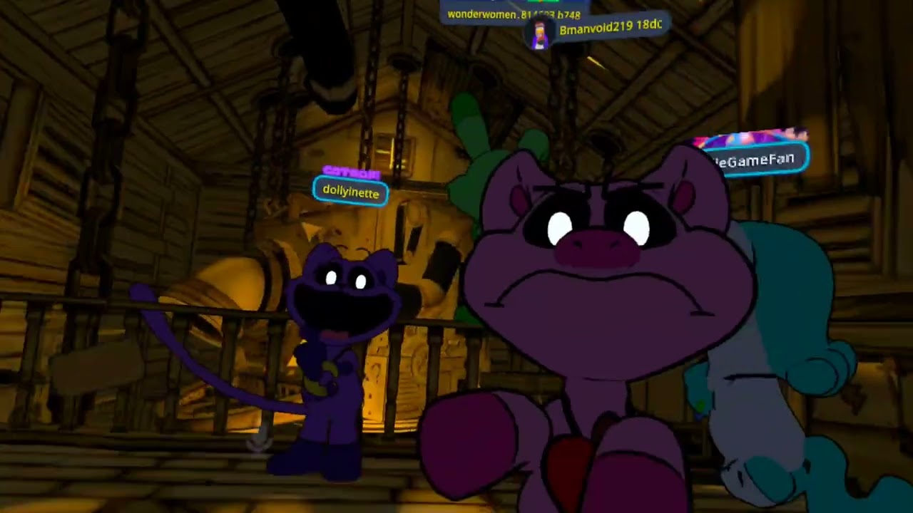 The Smiling Critters play BATIM (Chapters 1 & 2) in VRChat