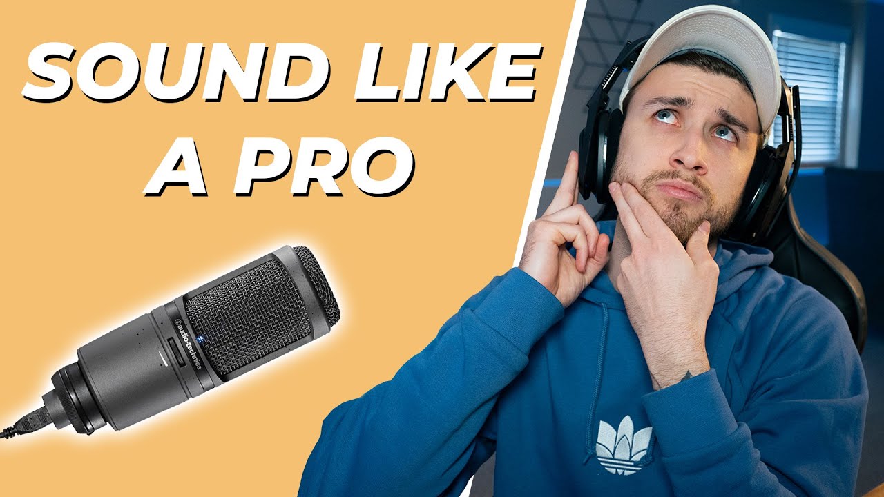 BEST Microphone Settings for Streamlabs OBS and OBS Studio