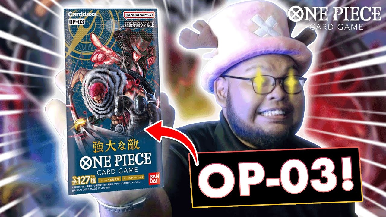 *NEW* OPENING UP OP-03 MIGHTY ENEMY BOOSTER BOX! - ONE PIECE CARD GAME