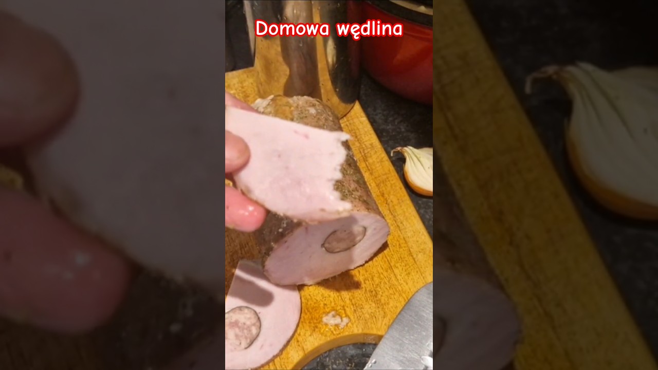 Tania i smaczna domowa wędlina Parzony Schab