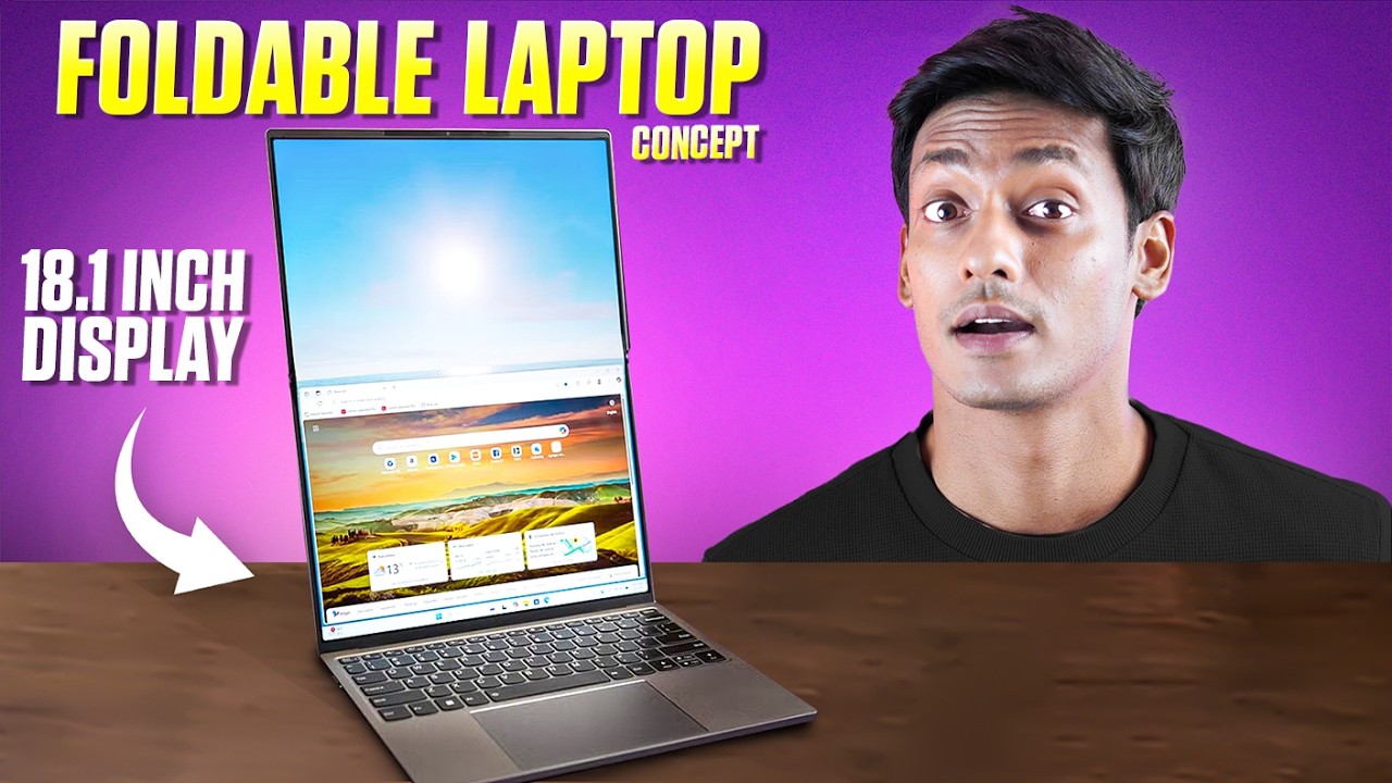 Lenovo ThinkBook Flip AI Concept PC hands-on: Multi-display Magic!