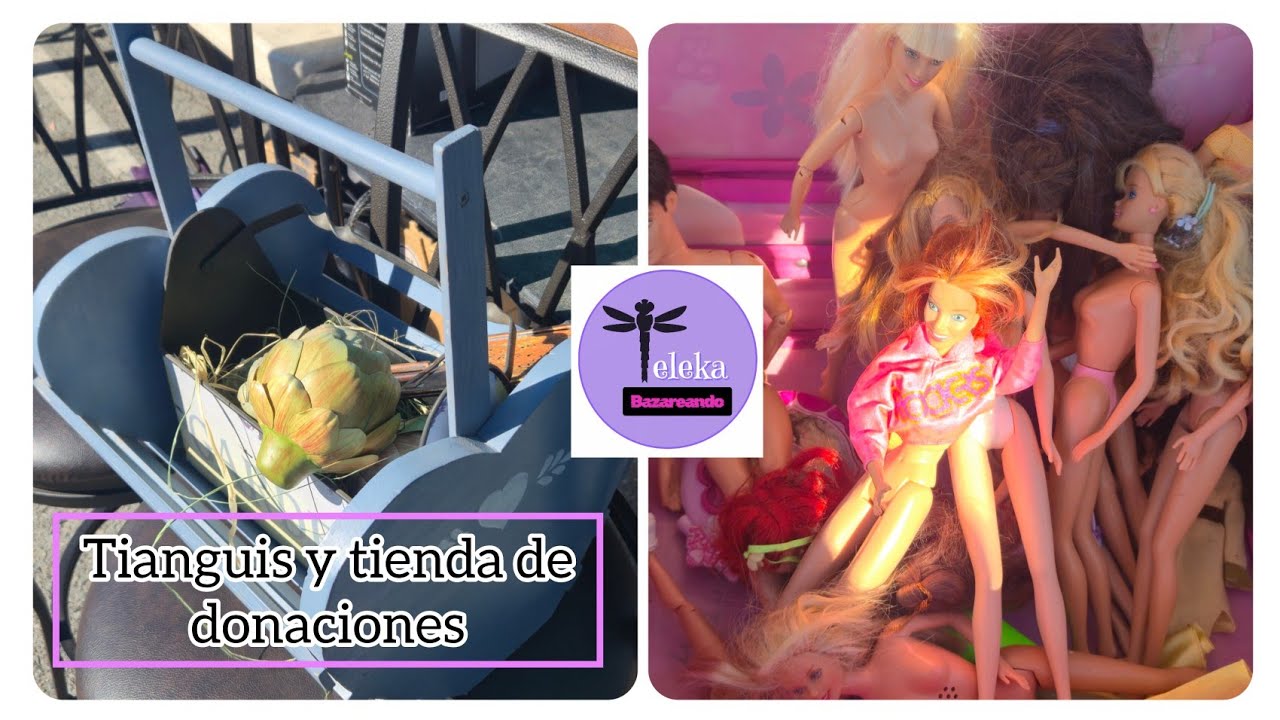 Recorrido por el swapmeet y tienda de donaciones en EU