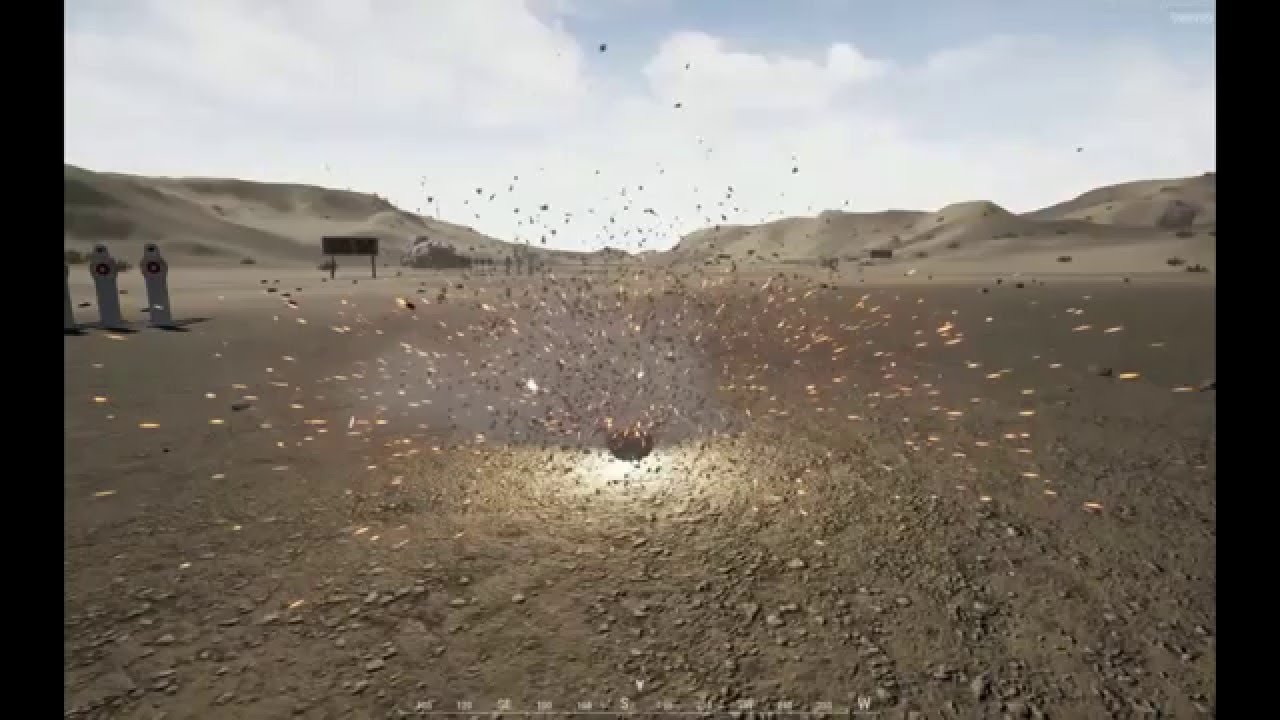 Squad: Slow Motion Grenade Explosion
