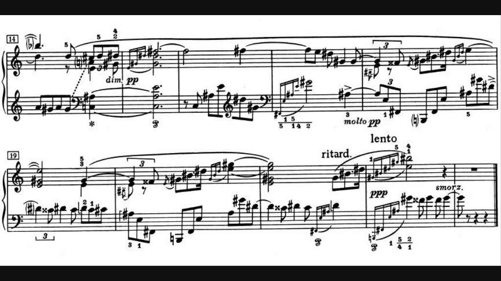 Alexander Scriabin - Feuillet d'Album Op. 58