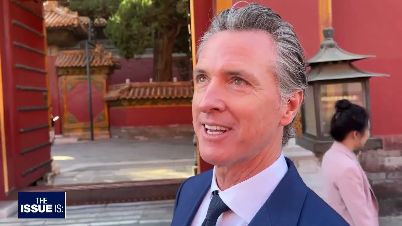 Newsom Visits Forbidden City