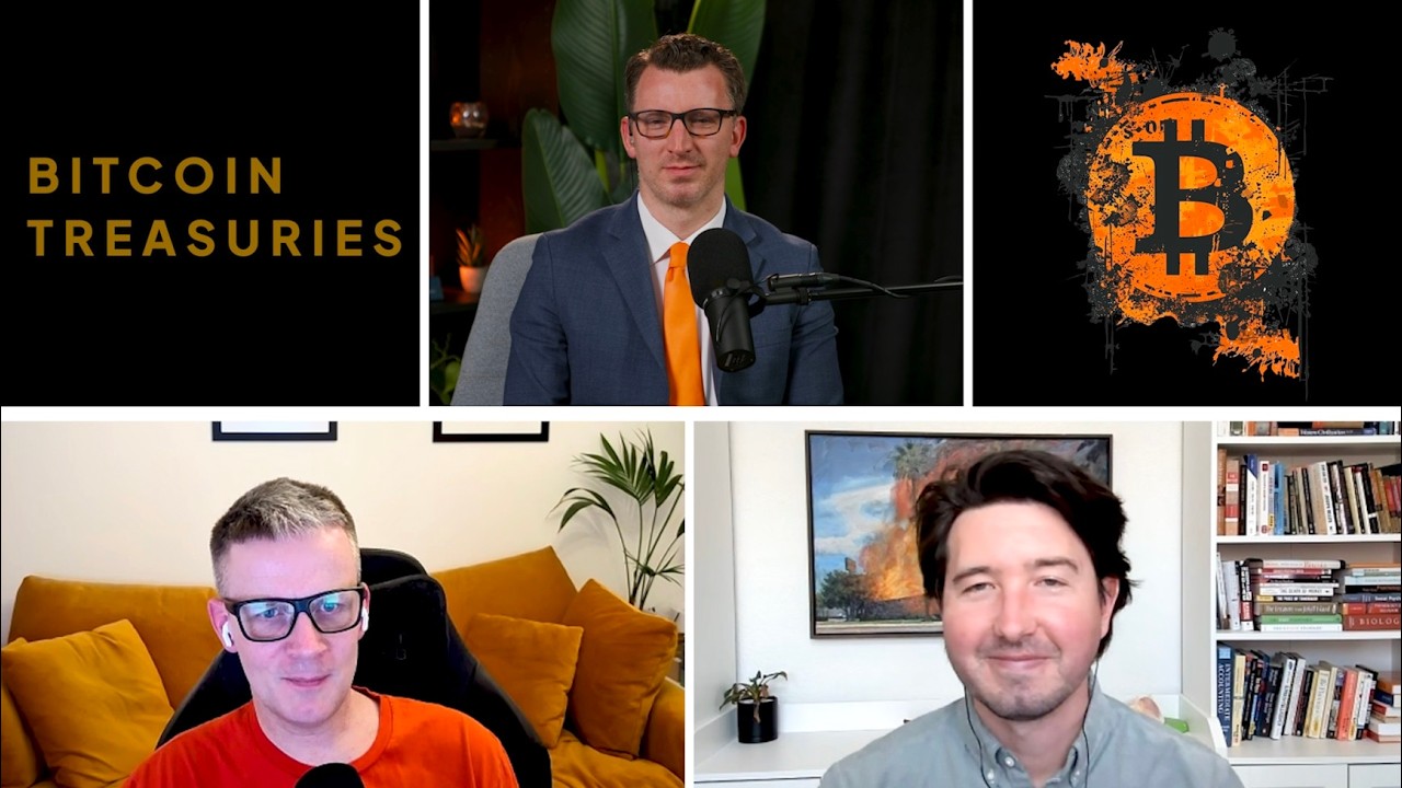Building Bitcoin Treasuries in Britain with Andrew Webley & Jesse Myers of Smarter Web Company