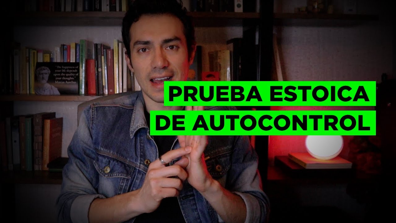 Ejercicio estoico de autocontrol