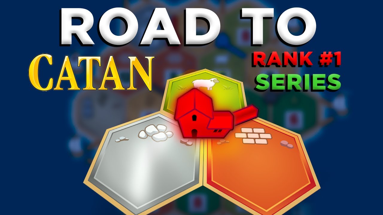 TOP 100 Catan Gameplay - Catan Pro Climbs the Ladder
