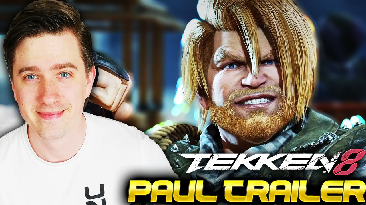 TEKKEN 8 Paul Trailer Reaction... THAT SMILE THOUGH