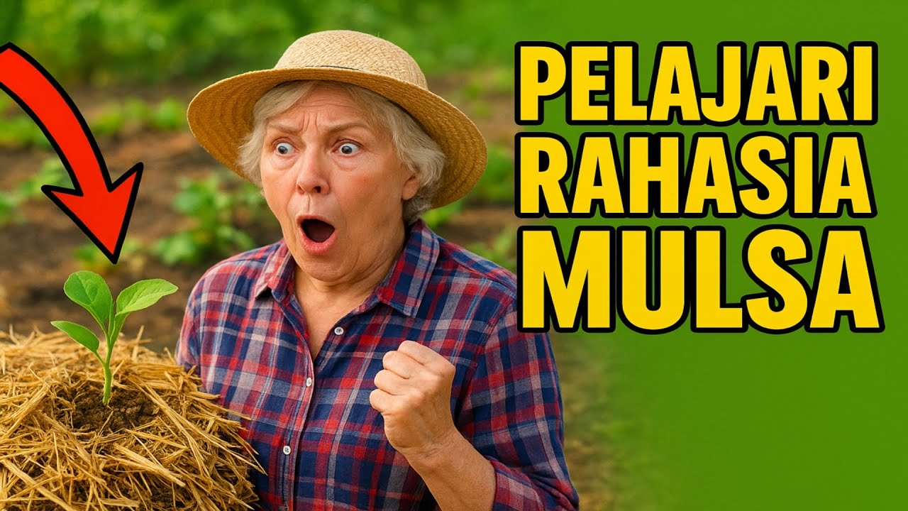 Anda tidak perlu lagi repot menyiangi! Pelajari rahasia mulsa yang bisa melipatgandakan hasil panen