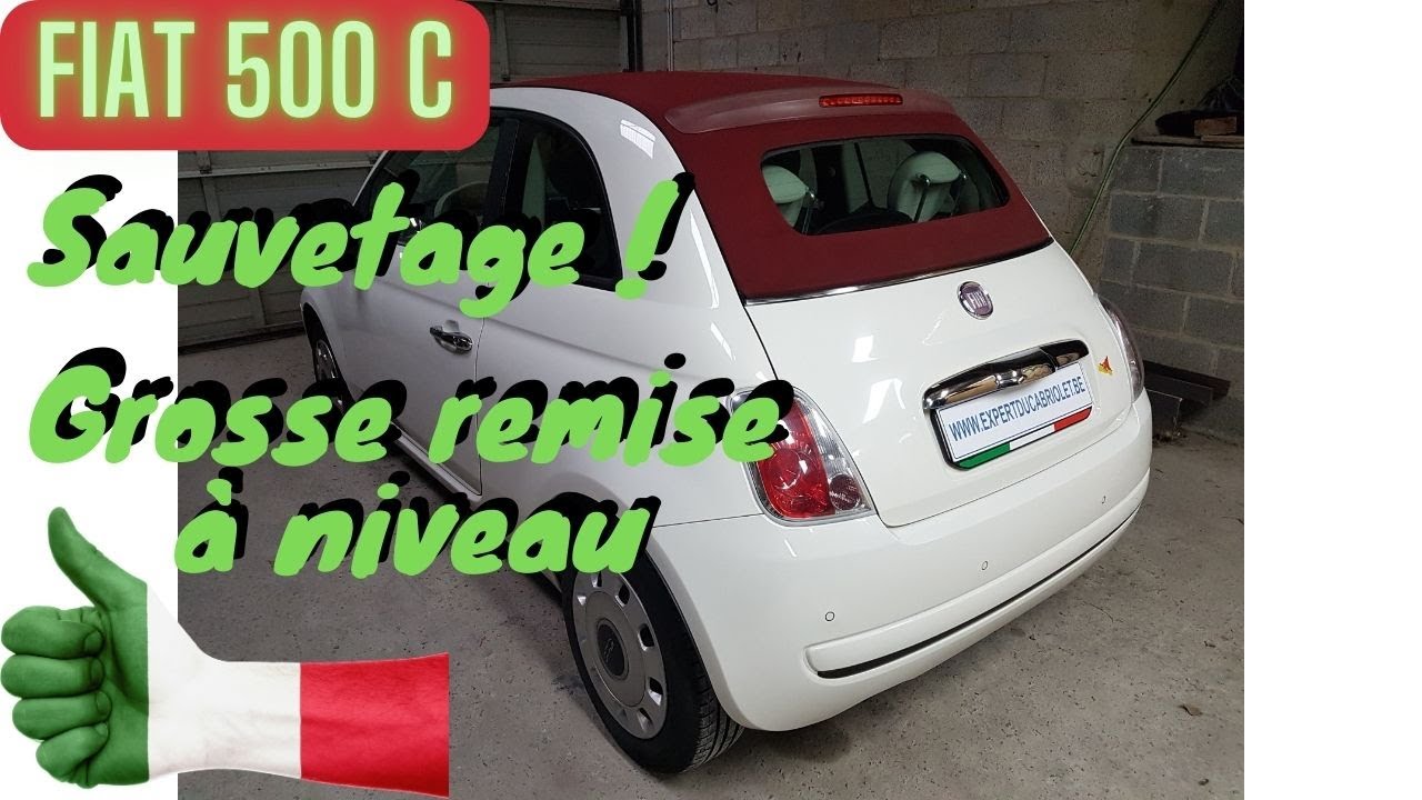 EP-182 // Remise à niveau et sauvetage FIAT 500c gros entretien