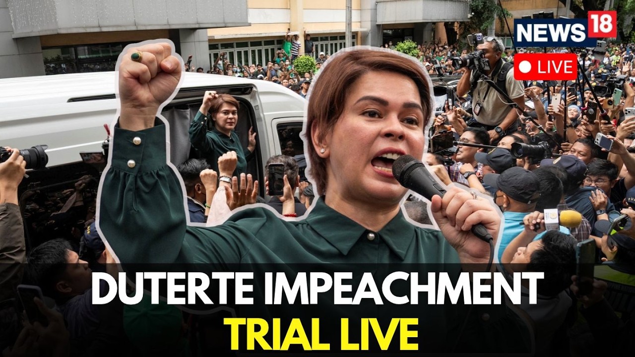 Sara Duterte Impeachment Trial LIVE: Philippines Senate Court Hearing Reaches Day 28 | N18G