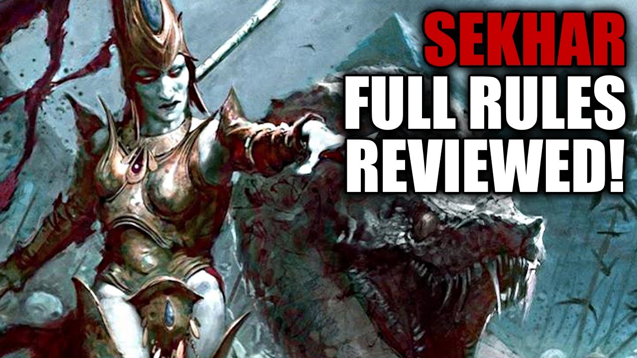 SEKHAR WARSCROLL REVEALED! Better Than  Regular Vampire Lord?! │ Warhammer Age Of Sigmar