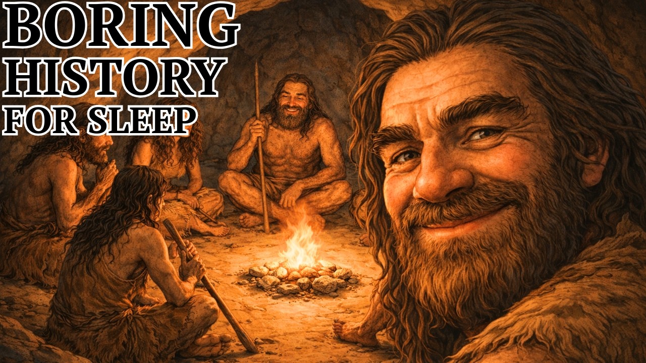 Why Prehistoric People Slept Together in Circles During Ice Age Nights | Relaxing History for Sleep