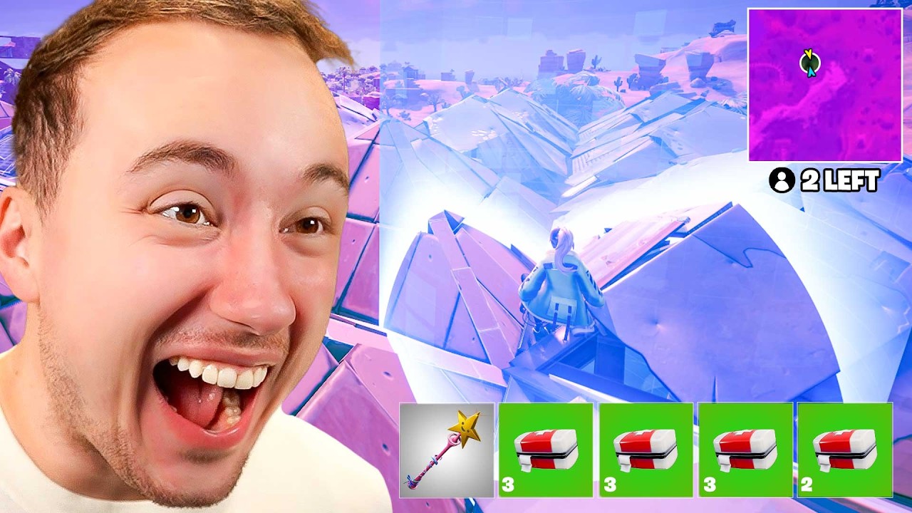 WINNEN ZONDER WAPENS in FORTNITE