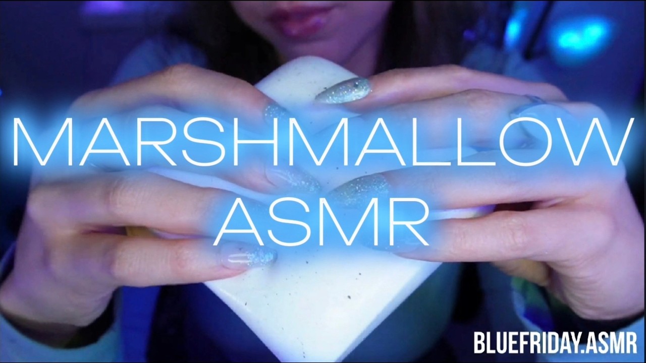 2 Hours of Marshmallow ASMR🩵(No Music)