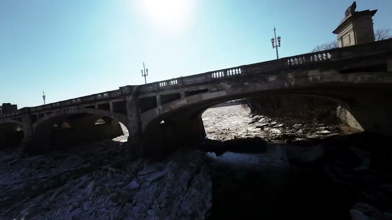 Ice Jam on the Susquehanna River - Wilkes-Barre, PA 2.28.26