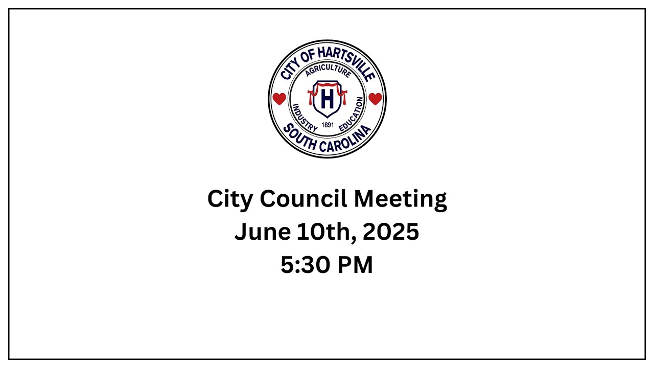 City Council Meeting - June 10th, 2025