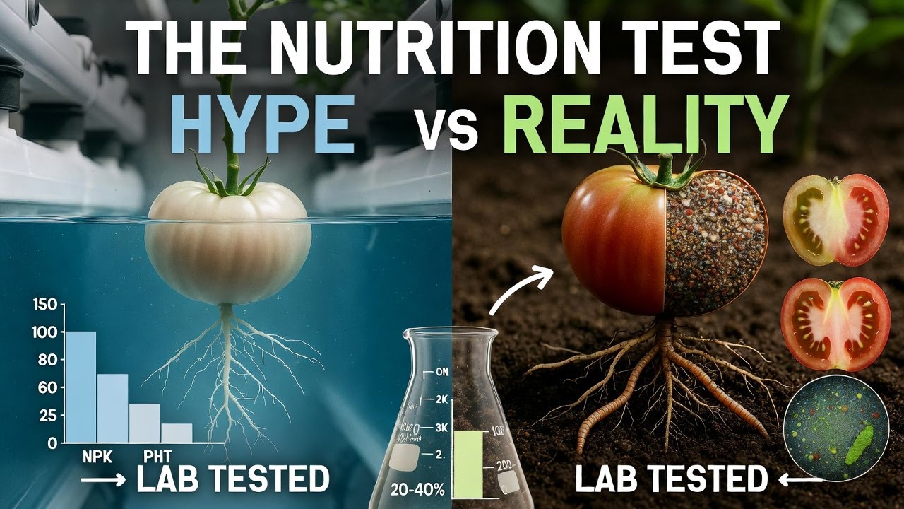 Hydroponic Hype vs Soil: The Nutrient Difference No One Talks About!