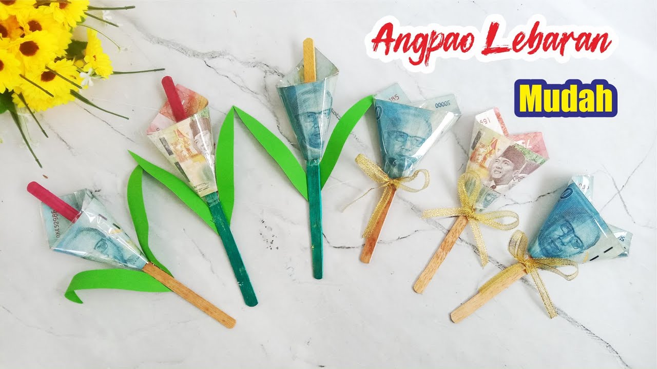 Cara Membuat Amplop Unik Dari Kertas Origami Tanpa Lem | Amplop Angpao Lebaran Dari Origami