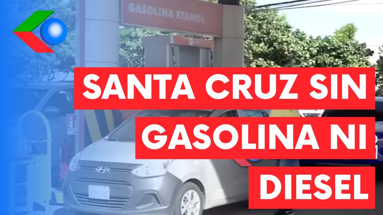 SANTA CRUZ SIN COMBUSTIBLE, desesperación y paralización servicios como recojo basura y transporte
