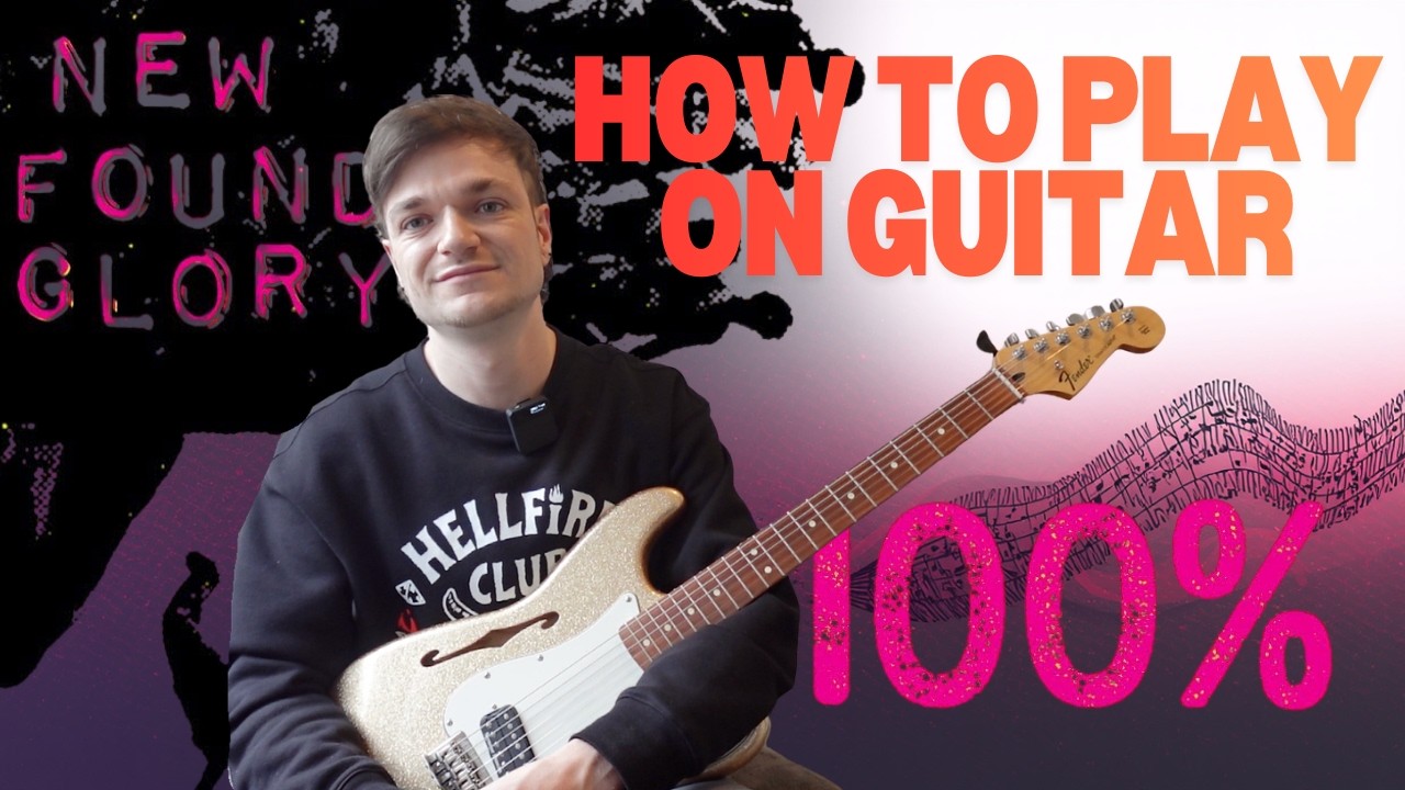 How To Play '100%' By New Found Glory On Guitar!