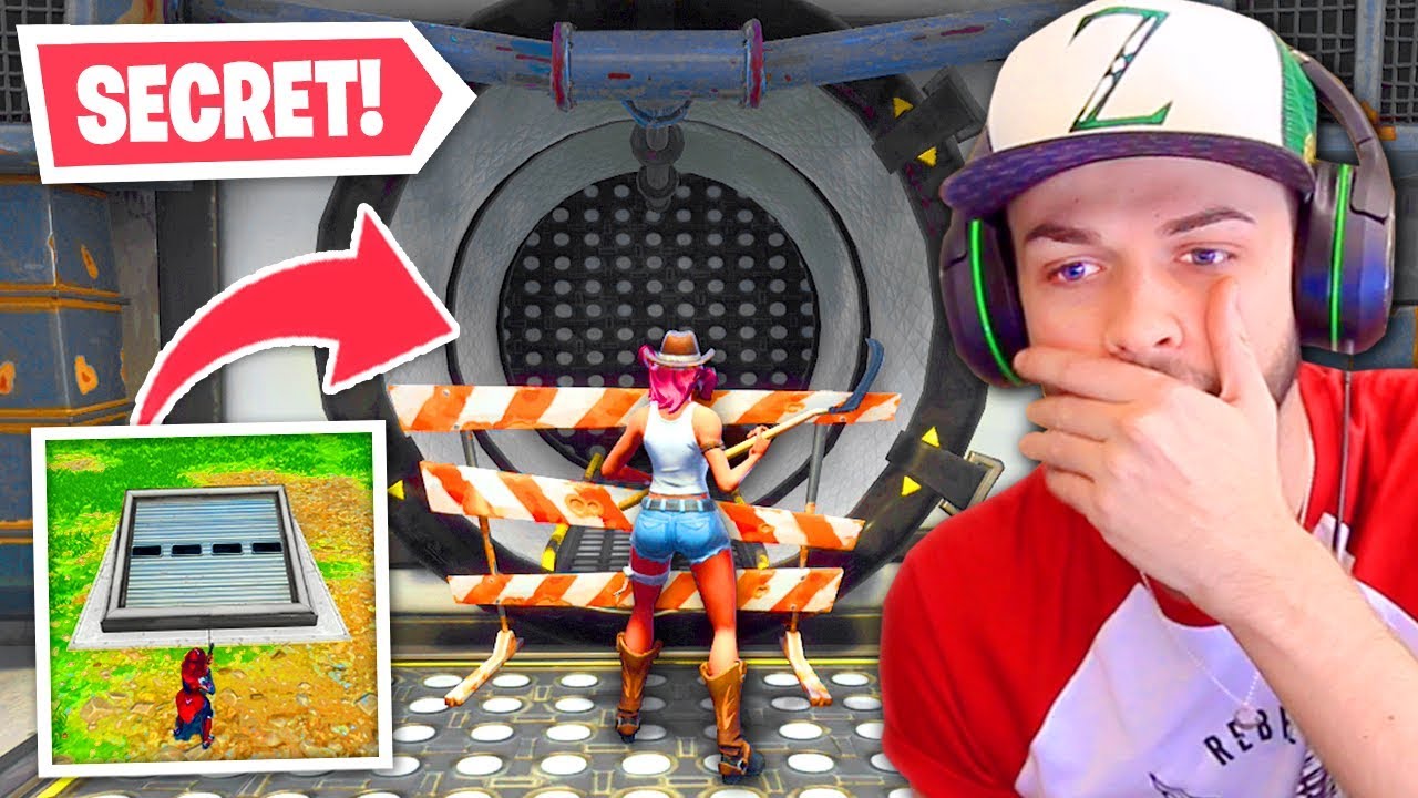 СЕКРЕТНЫЙ бункер теперь ОТКРЫТ в Fortnite!
