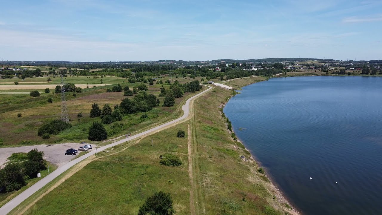 DJI MINI SE - Sztuczne jezioro Pogoria 4. Cz. 1