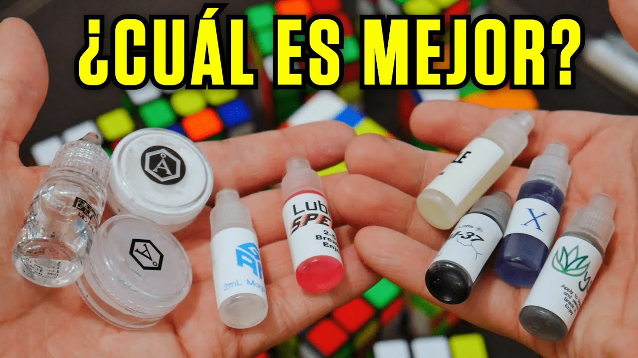 Los Mejores Lubricantes Para Speedcubing