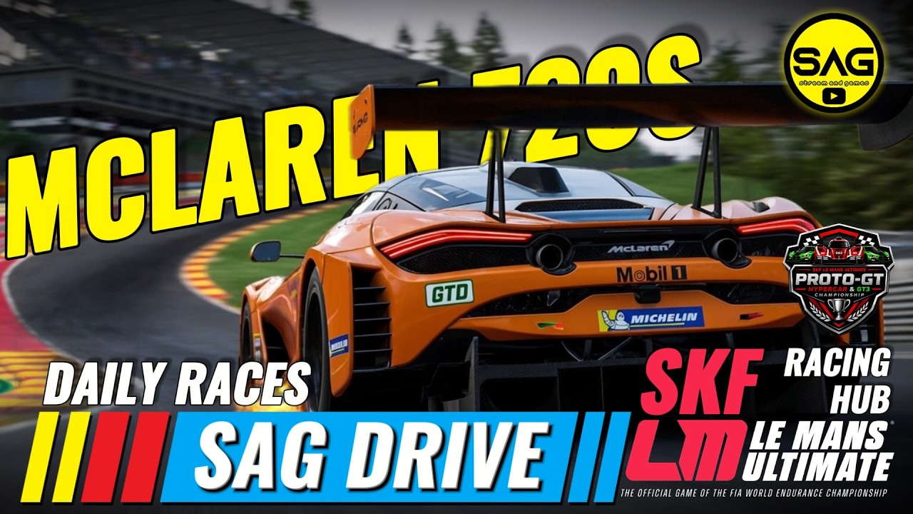 LMU: Тренуюся до змагань SKF Proto-GT Series! | McLaren 720S | SAG DRIVE