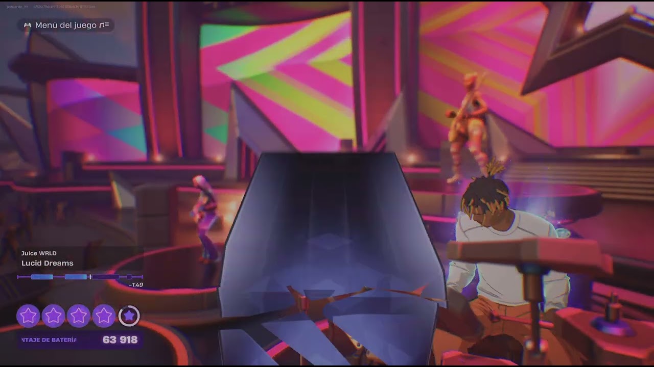 Fortnite Festival - Lucid Dreams by Juice WRLD - on drums