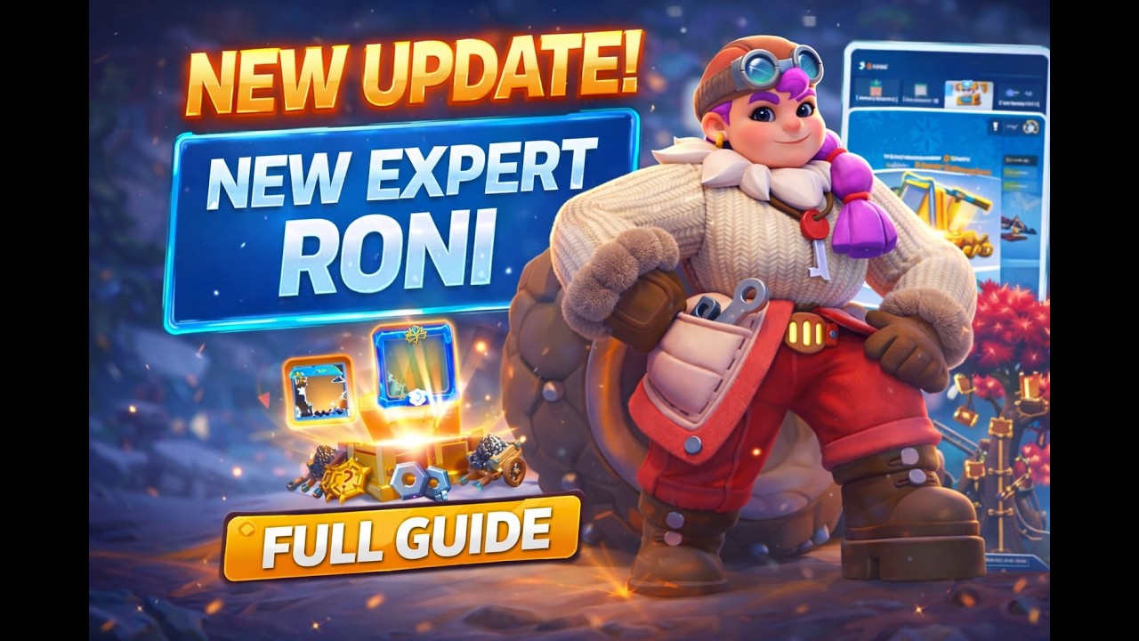 NEW UPDATE Is INSANE! 🔥 New Expert Ronne Full Guide | Whiteout Survival #whiteoutsurvival #wos