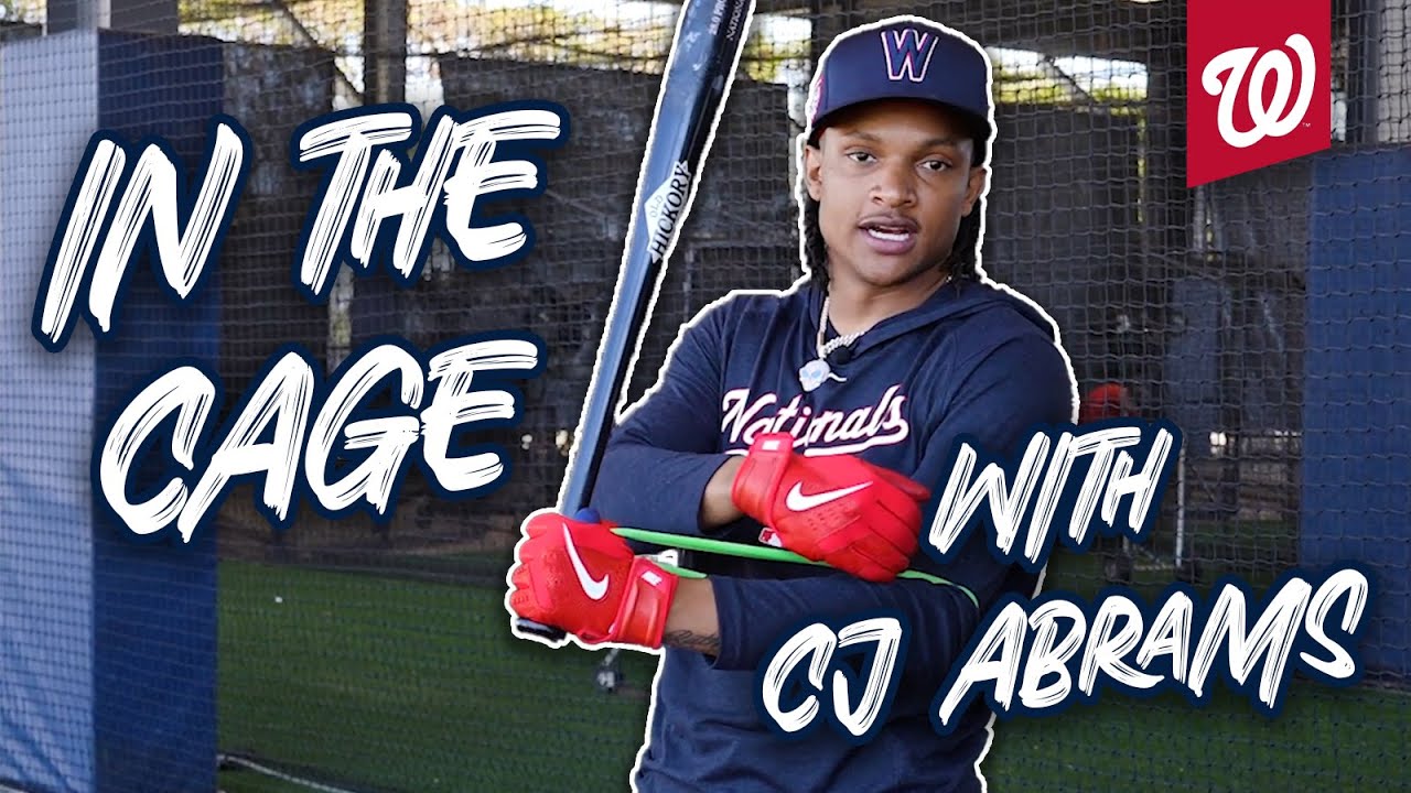 Cage Session With Nats Shortstop CJ Abrams