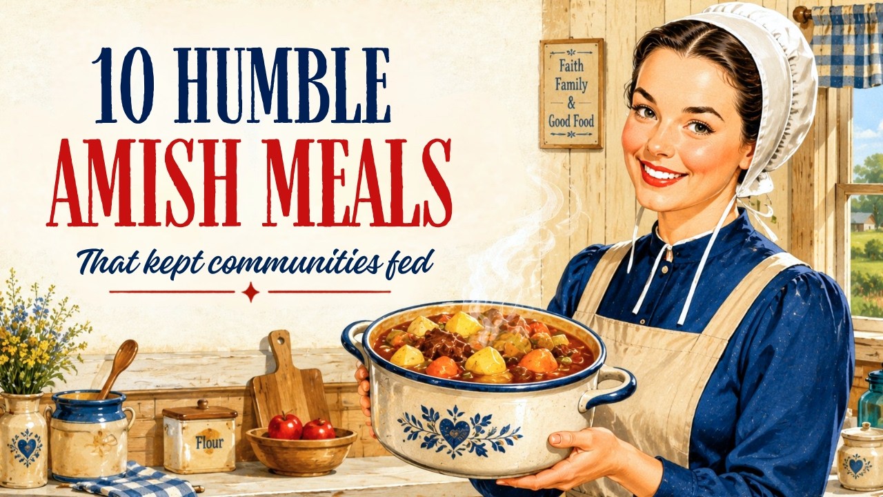 10 Humble Amish Meals That Kept Entire Communities Fed for Almost Nothing