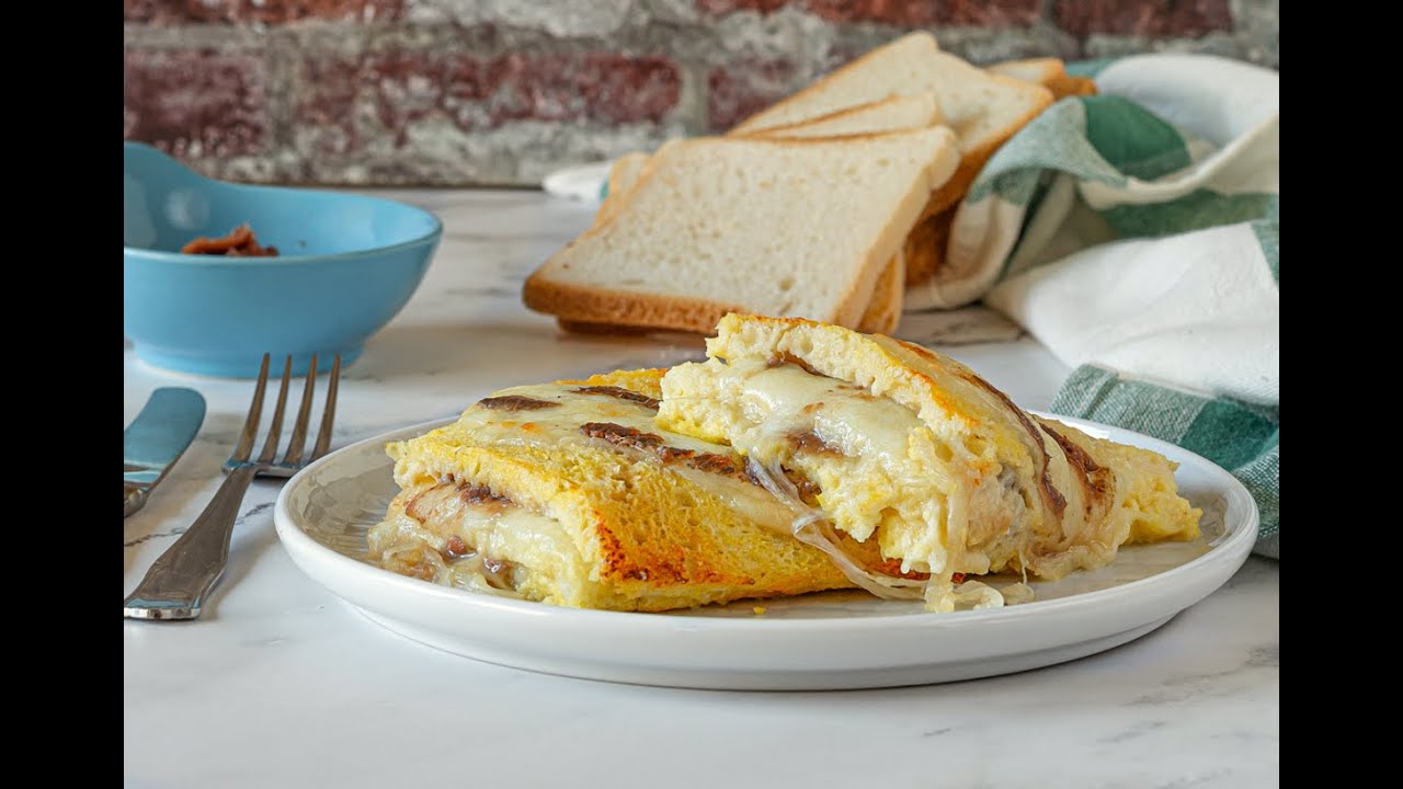 TORTA DI PANCARRE' MOZZARELLA E ALICI