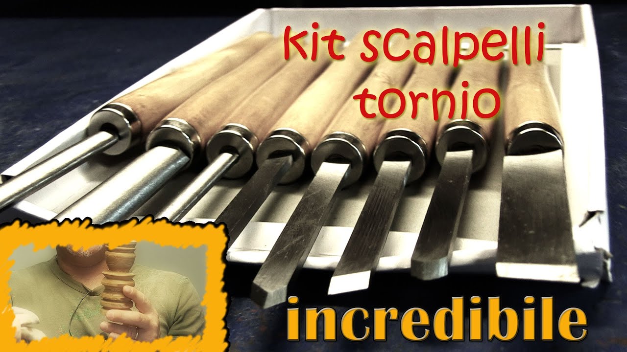 recensione kit scalpelli per tornio