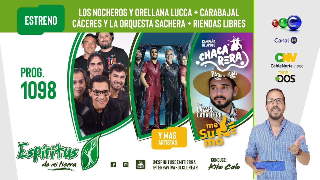 Espíritus de mi Tierra Programa N° 1098