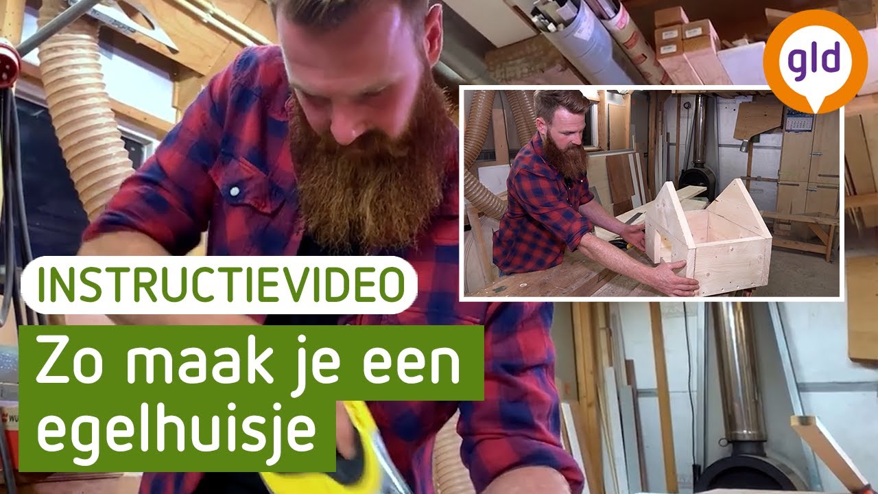 Egelhuis maken? Bekijk deze DIY video!