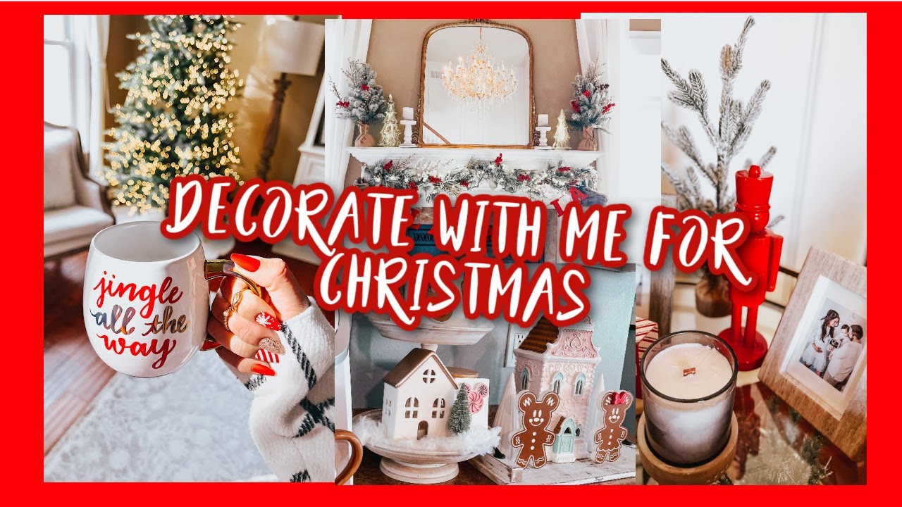 DECORATE WITH ME FOR CHRISTMAS 2021 | XMAS HOME DECOR