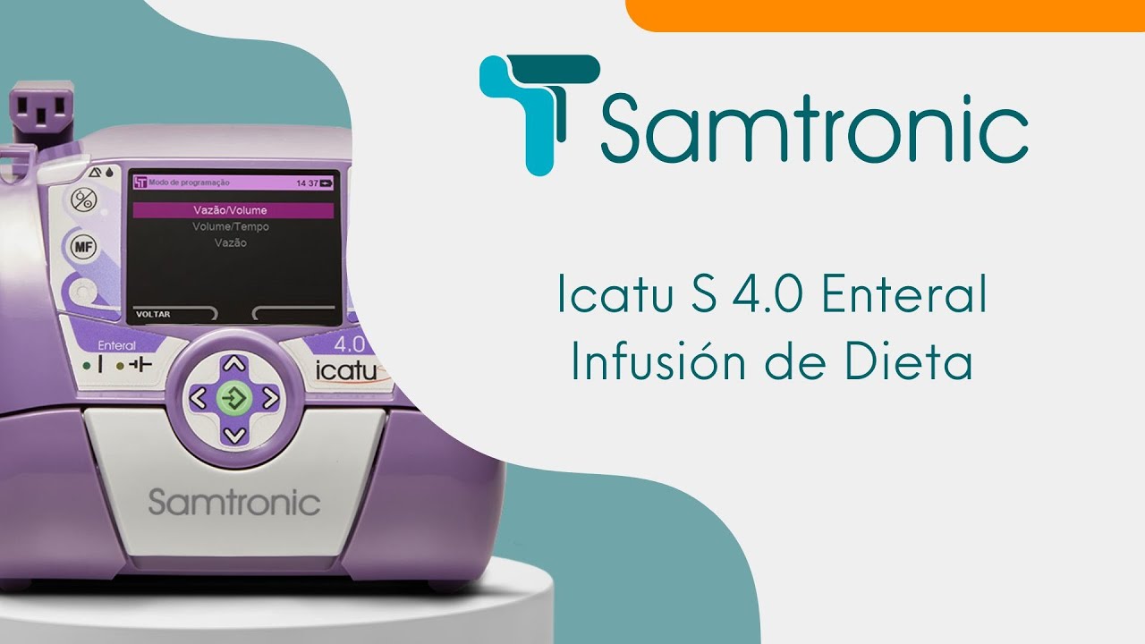 Infusión de Dieta - icatu S 4.0 Enteral - Bomba de Infusión Peristáltica